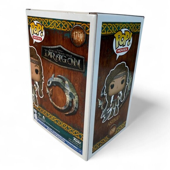 Funko Pop Movies Astrid #1791 Vinyl Figure From How To Train Your Dragon - Picture 7 of 8